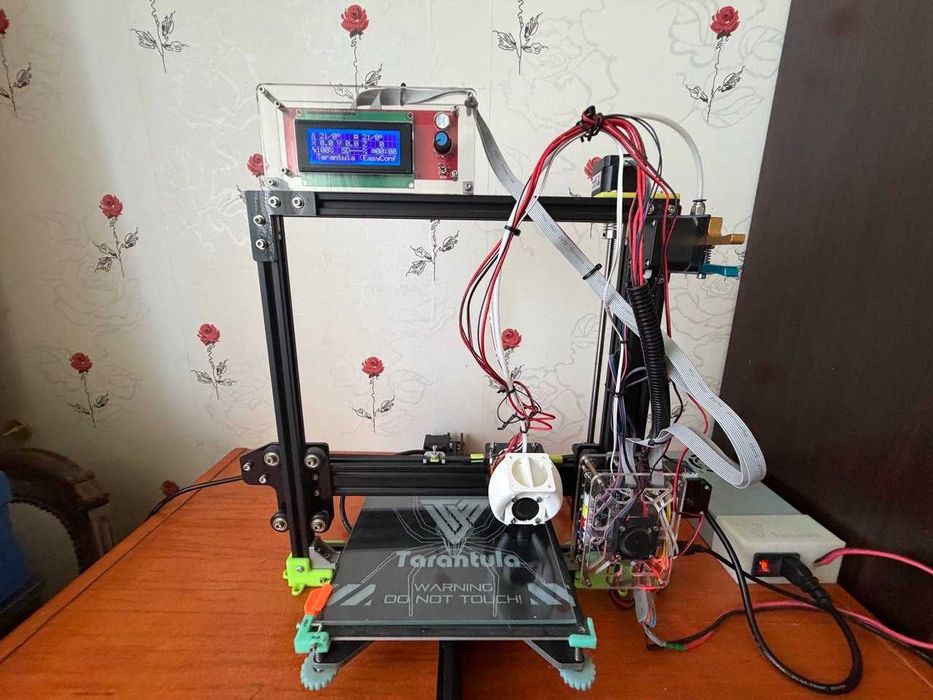 3D принтер Tevo Tarantula + ABS пластик, сопла, клей-адгезив та ін.