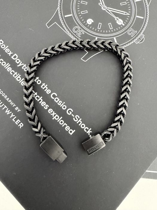 Pulseiras Police em Aço