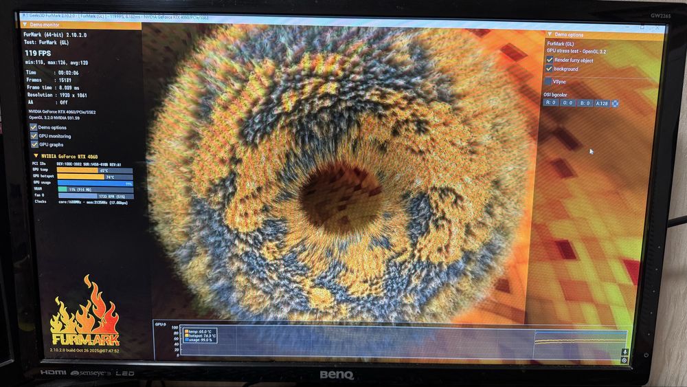 Видеокарта Gigabyte RTX4060 8GB