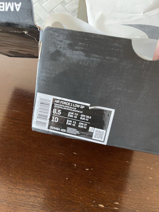 Оригінальні кросівки Nike Ambush Air force 1 найк амбуші форси
