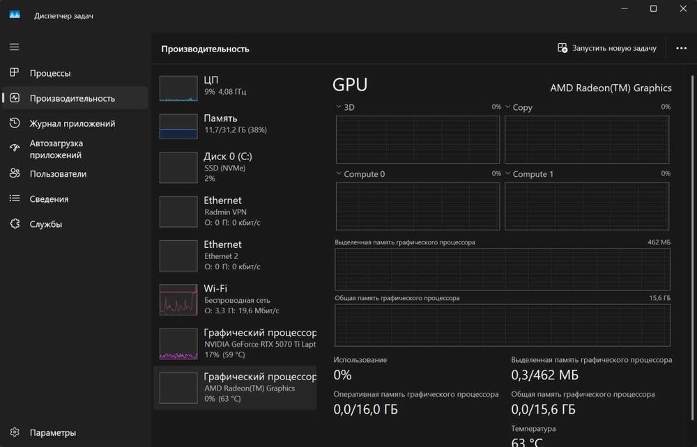 Ноутбук ASUS ROG Strix G16 (2025) G614FR 16" 5070ti Ryzen 9955HX 32RAM