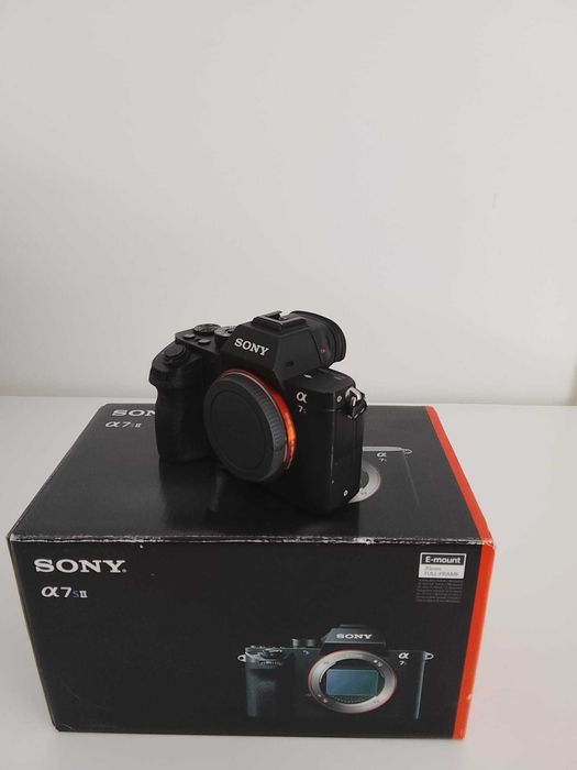 Sony a7sii + 4 baterias - Caixa original