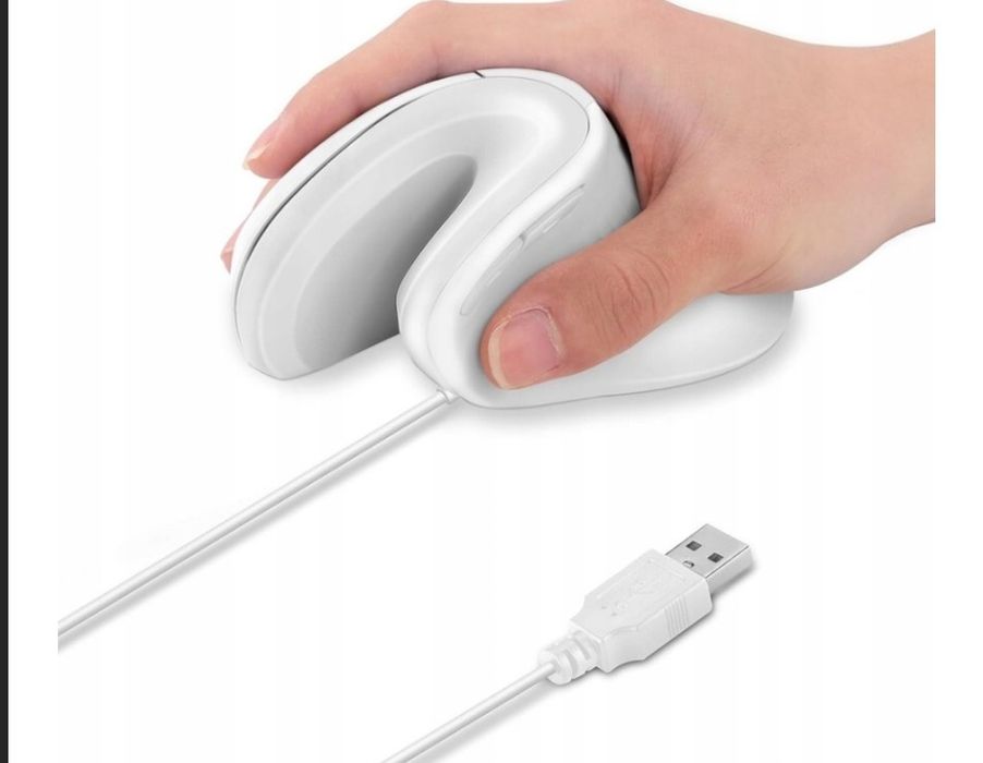 Zienstar - mysz pionowa przewodowa, ergonomiczna optyczna mysz USB