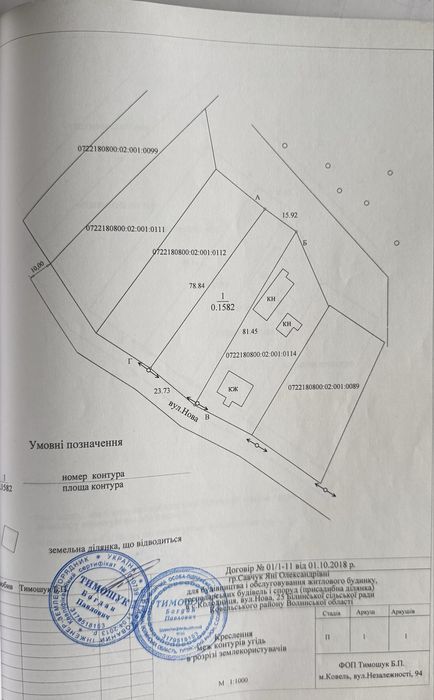 Земельна ділянка с.Колодниця