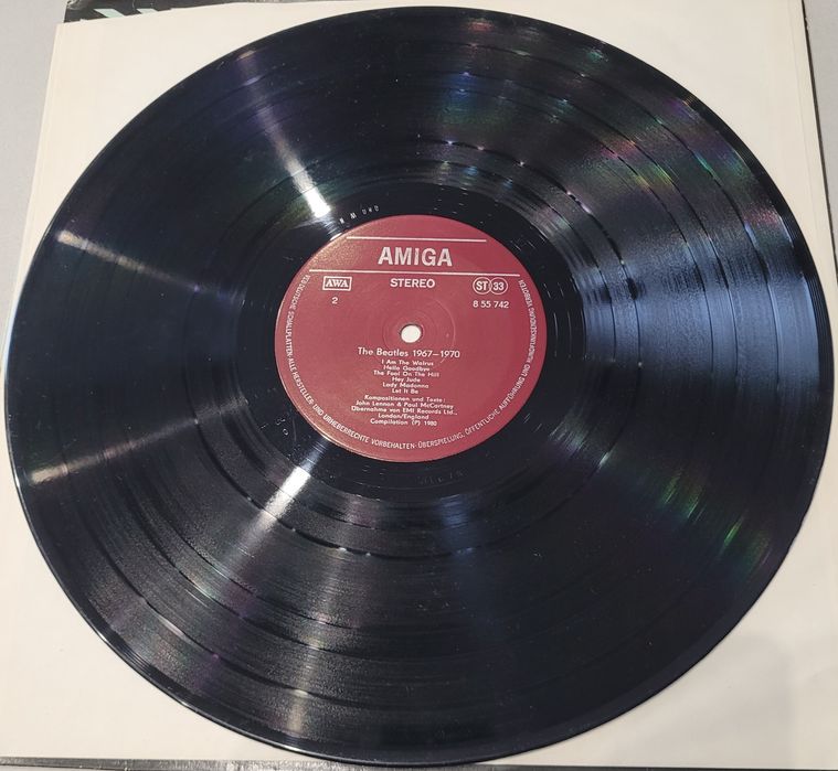 The Beatles - 1967 / 1970 LP 1980 Amiga  VG+
