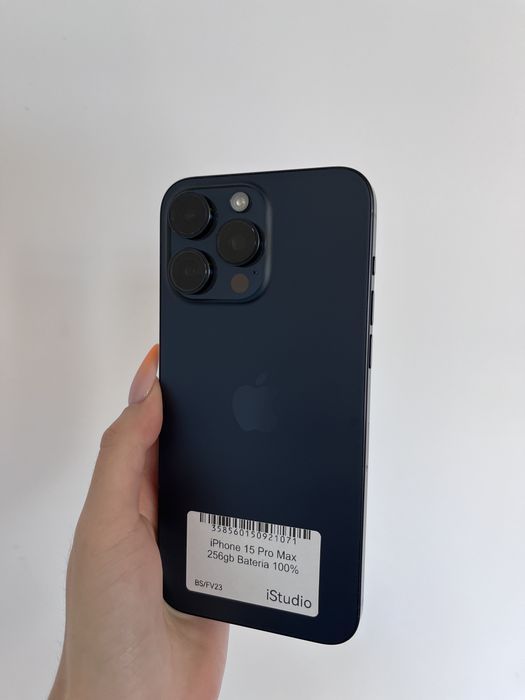 RATY 0% iPhone 15 Pro Max 256 GB BATERIA 100% GWARANCJA 12 miesiecy !!!