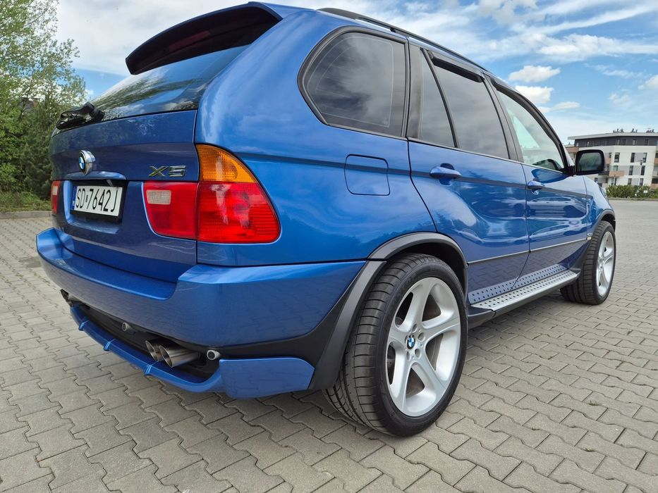 BMW X5 BMW X5 4.6is 347 KM Estorilblau 2001 bardzo zadbany egzemplarz