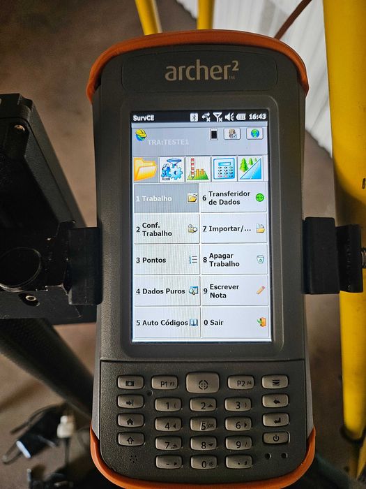 Estação Total Spectra Precision Focus 10 (5")