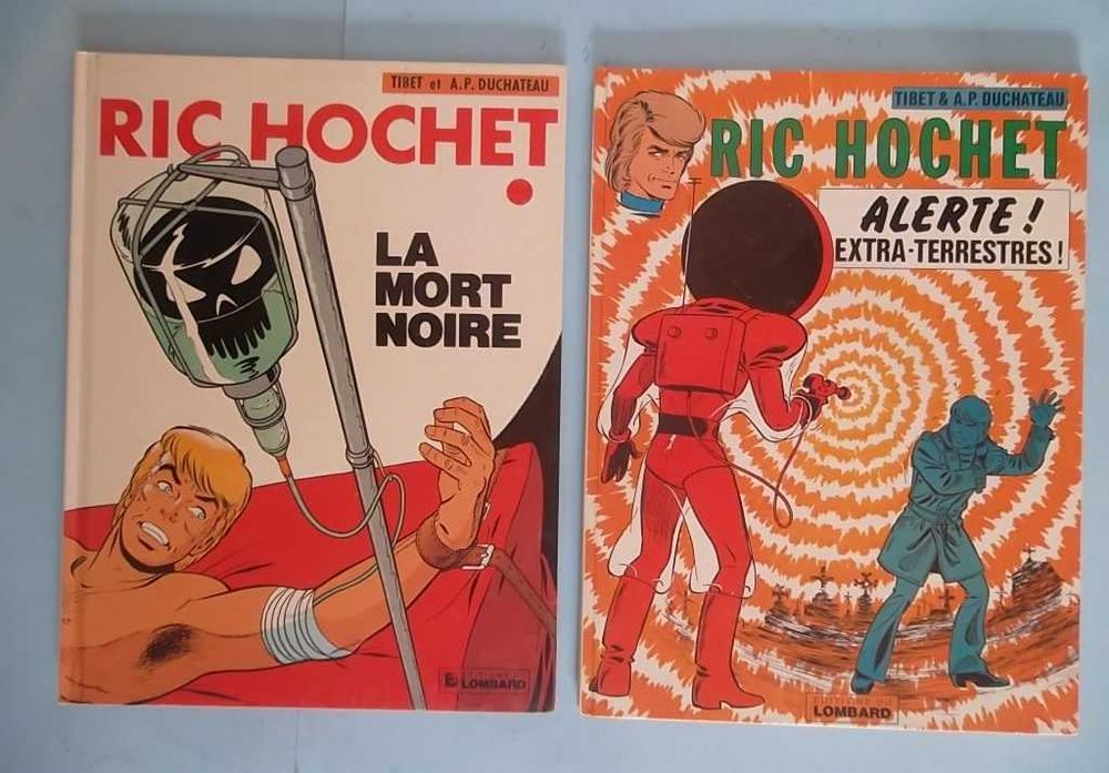 RIC HOCHET , álbuns em língua francesa