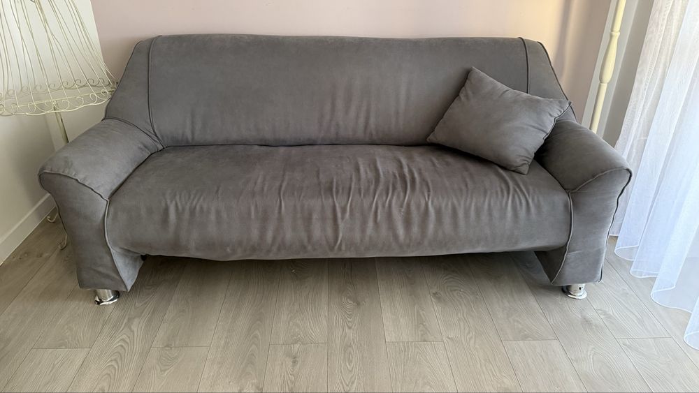 Szara kanpa sofa 4 osobowa biłgoraj szara kanap