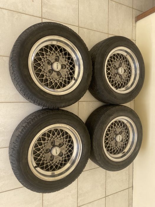 Jantes 15” 5x112 Raras Rial Mesh Mercedes AMG SL w123 w201 w115 w116