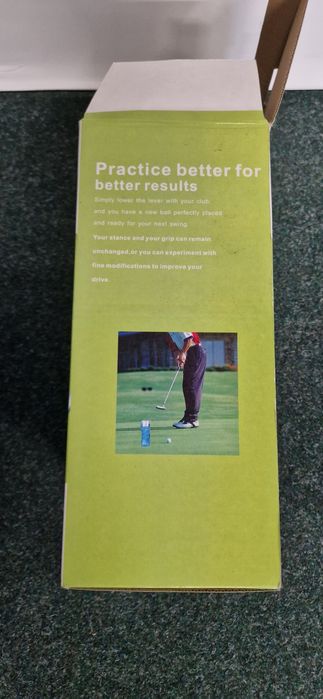 Automatic golf ball setter