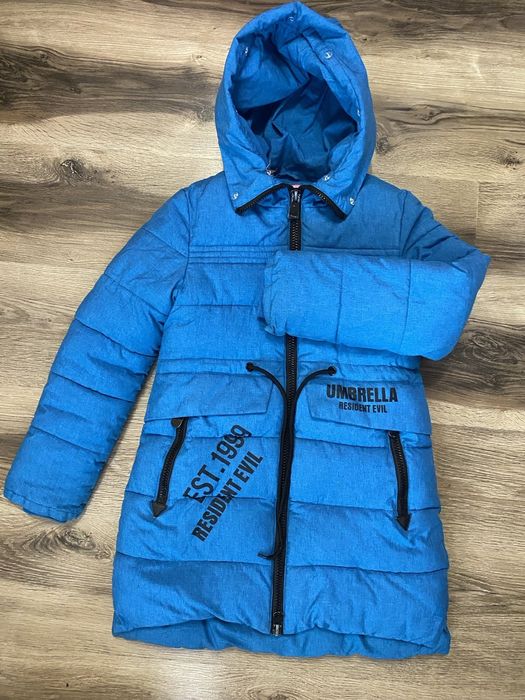 Дитяча зимова куртка для дівчинки 140см