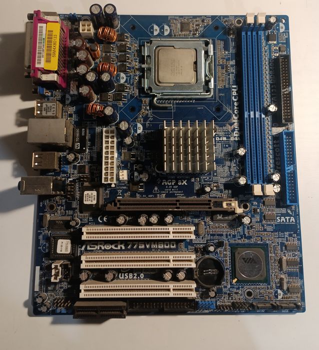Материнська плата LGA775 asrock 775vm800