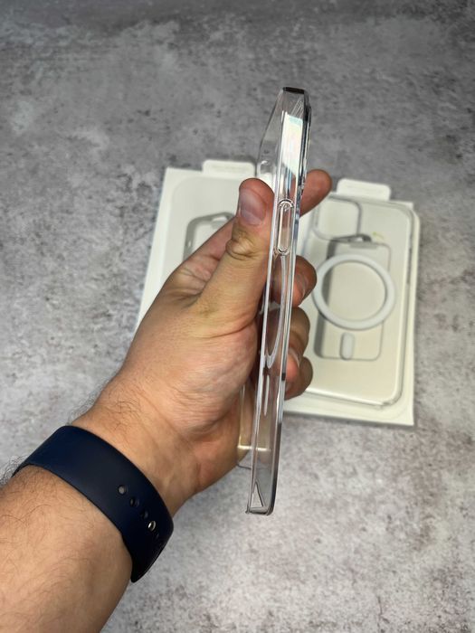 Чохол Clear Case MagSafe + Animation для iPhone 12 12 Pro Max Айфон