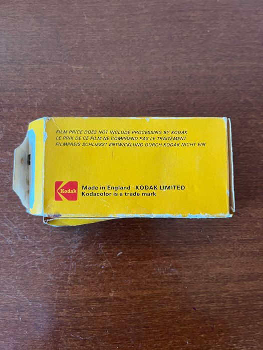 Kodak Film 28 x 28 mm C126-20 - Kodacolor II Vintage