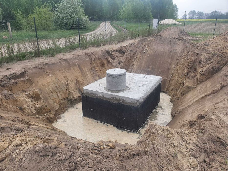 Szambo, szamba, zbiorniki betonowe Czarnożyły
