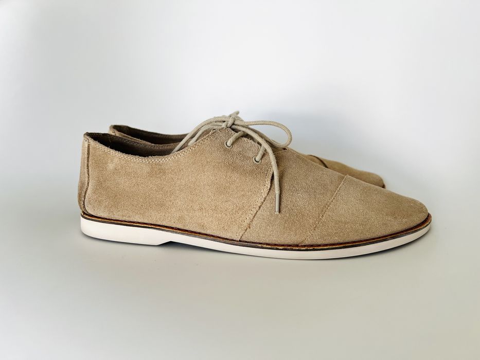 Toms buty  skóra zamsz beżowe 45