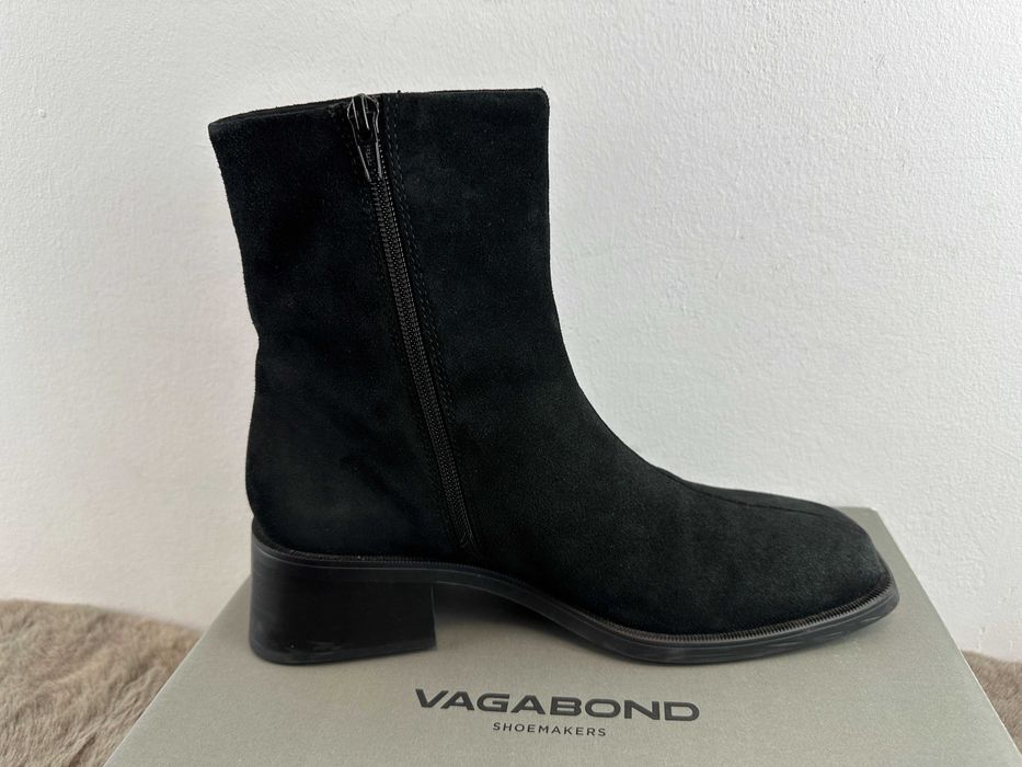 botki damskie skórzane vagabond blanca 39