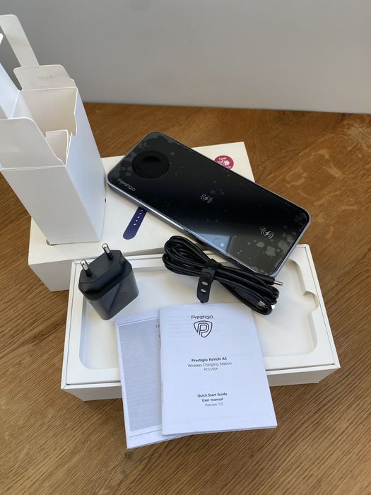 Бездротова зарядка Prestigio Revolt A5 (IPhone AirPods Apple watch)