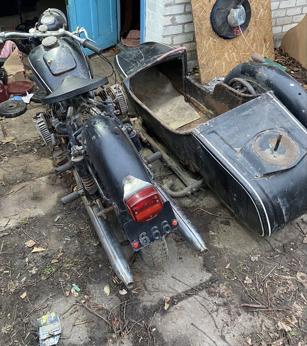 Мотоцикл Днепр МТ 9, К 650, 1971 год