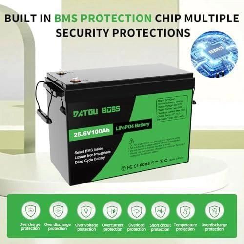 Акумулятор літієва батарея LiFePO4 на 12,8V 100А - 200A 128Wh 2560Wh