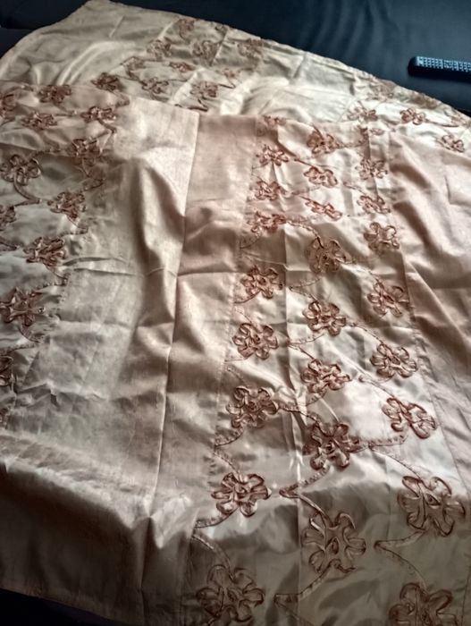 Продам бу покривало,штора,скатертина абрикосовий колір 230 /150см