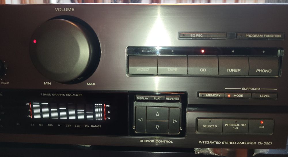 Підсилювач Sony TA-D507.