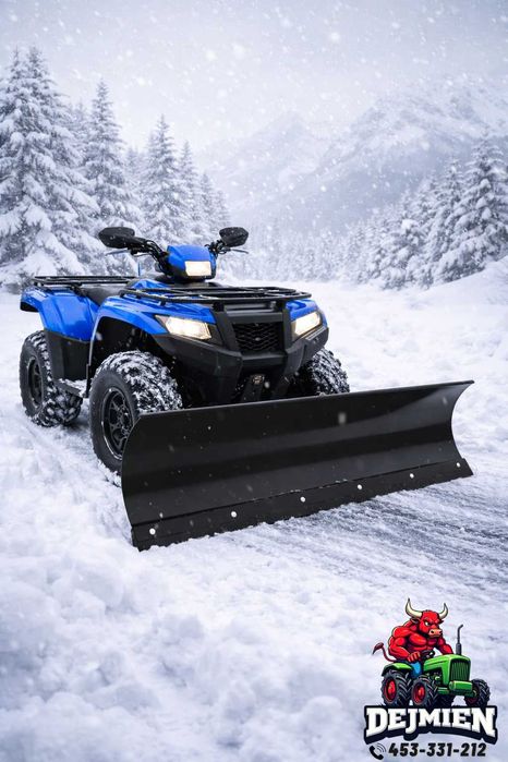 Pług do Quada**Do śniegu**Szybki Montaż**PŁYTA//150 cm//Solidny/OKAZJA