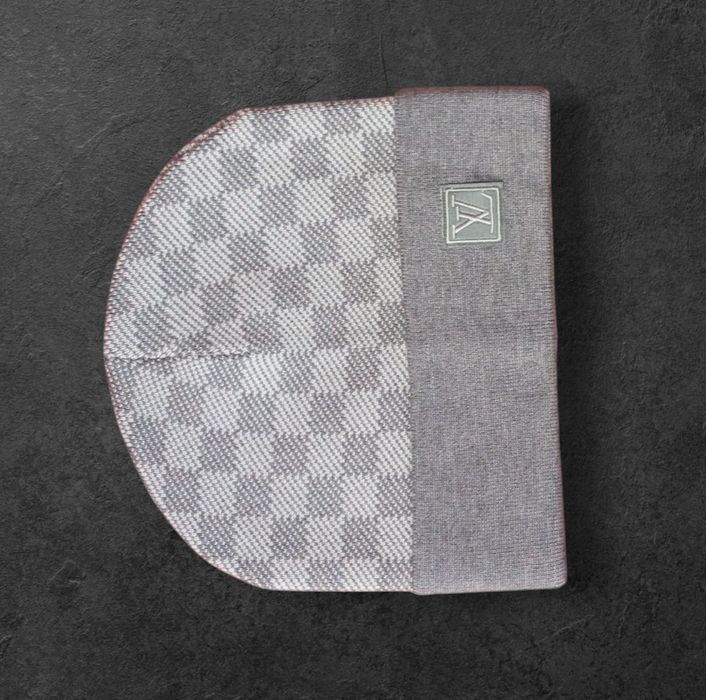 Czapka szara lv louis vuitton