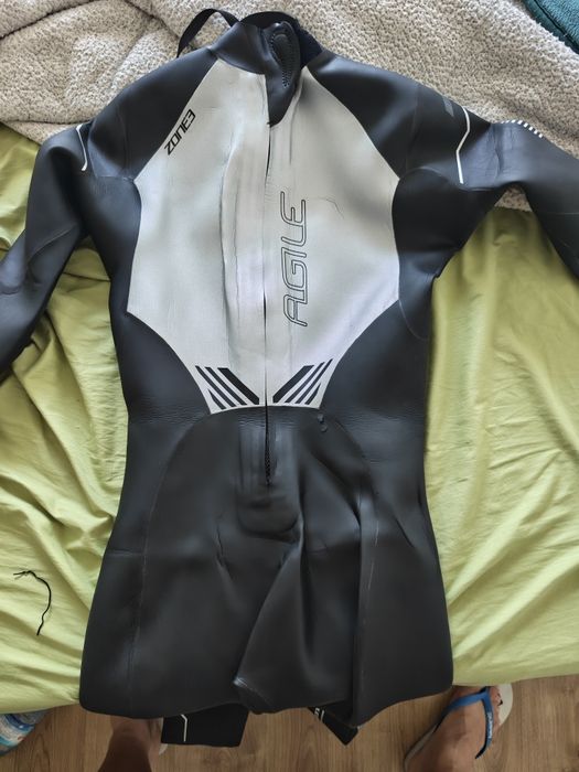 Fato  de mergulho Zone 3 Agile  preto/cinza XXL