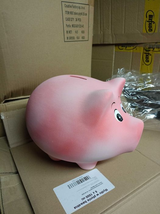 skarbonka ceramiczna swinka