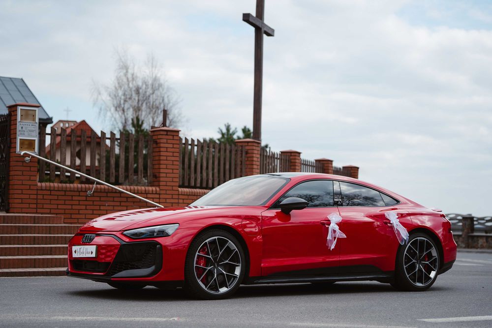 Auto do ślubu Audi RS Etron GT 857KM! Wolne terminy!