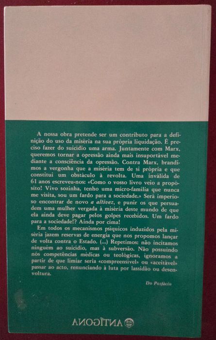 Suicídio, Modo de Usar (Claude Guillon e Yves Le Bonniec, 1990)