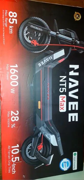 NAVEE NT5 Max – Trotinete Elétrica 1600W