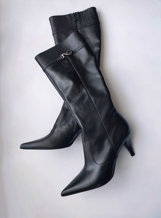 Кожаные сапоги Nero Giardini Италия