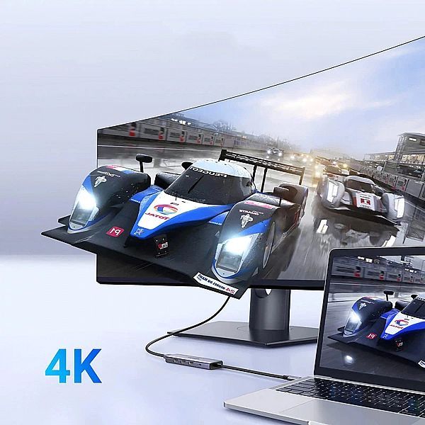 Hub Ugreen Cm511, 15597/5w1 Usb-c - Usb-c Pd / Hdmi / 3x Usb-a 3.0 - s