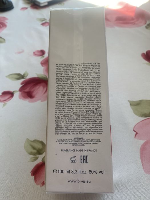 Eau de parfum Yoko Dream