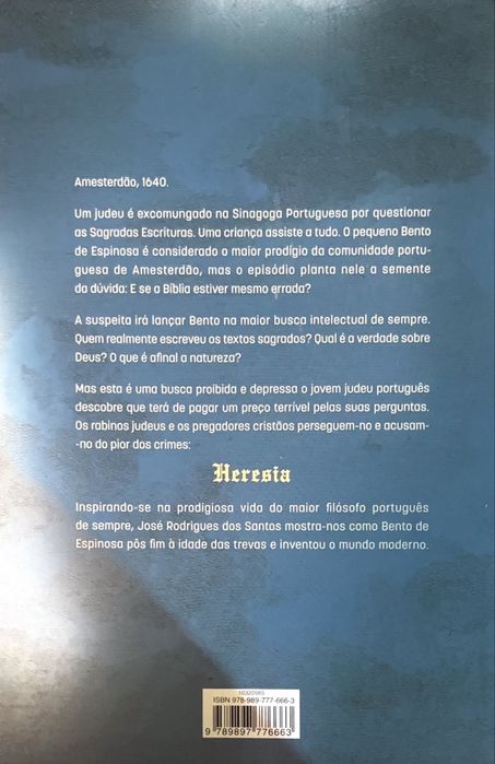 O Segredo de Espinosa - José Rodrigues dos Santos - Planeta