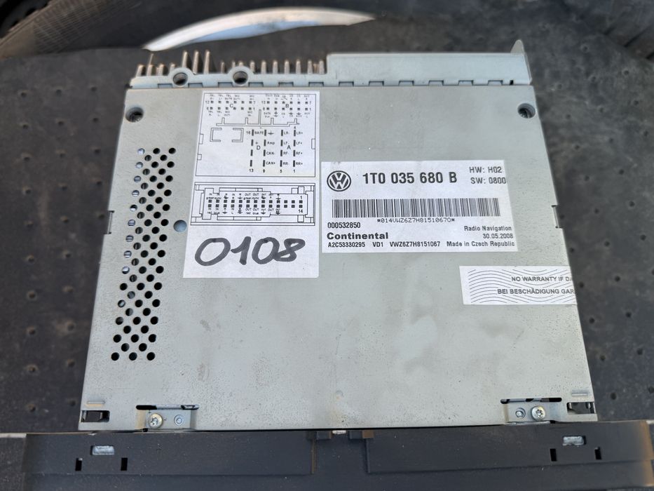 Radio rns 510 Volkswagen