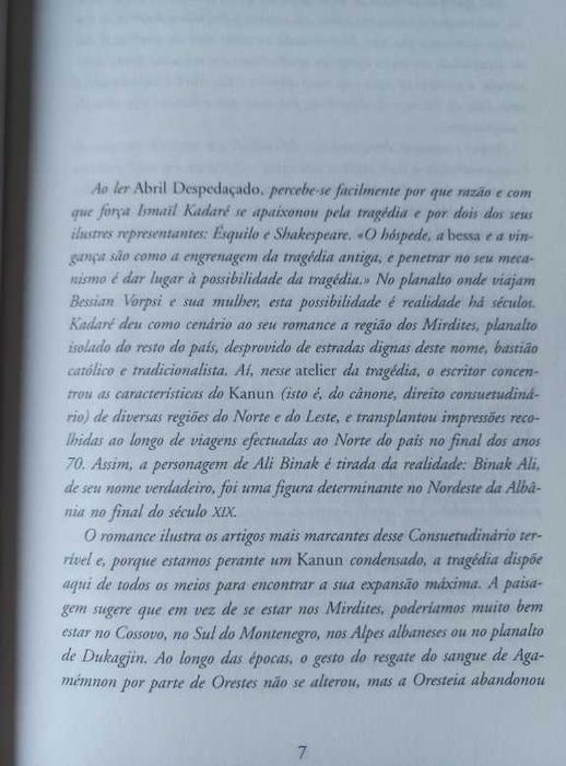 Abril Despedaçado - Ismail Kadaré