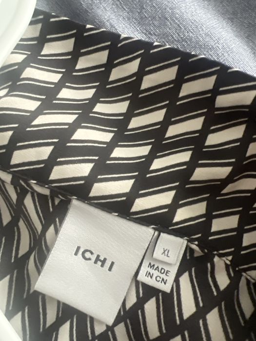 Koszula ICHI XL czarna biala