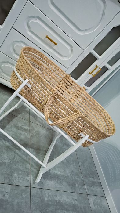 Kosz mojżesza bujaczek clair de lune biały