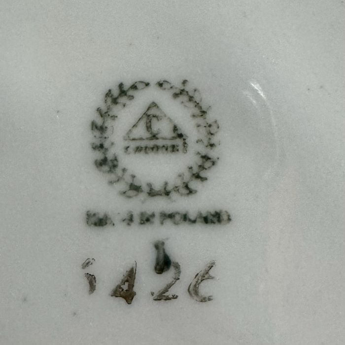 Porcelanowy półmisek / patera, Chodzież, PRL