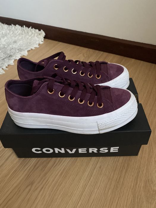 Sapatilhas Converse All Star plataforma