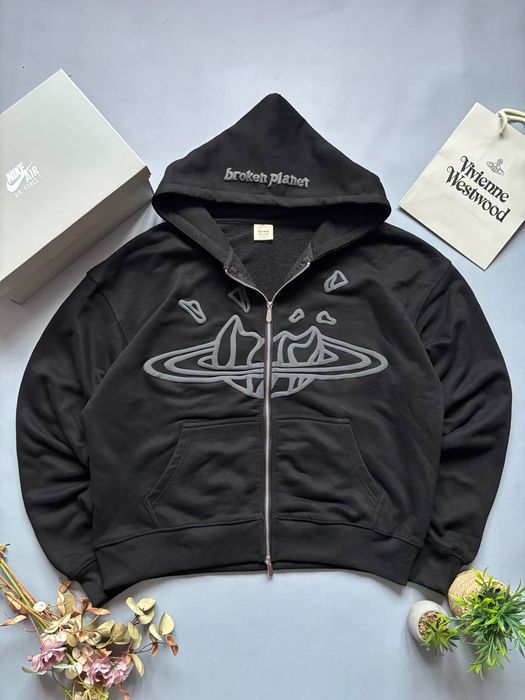 Zip-Hoodie Broken Planet