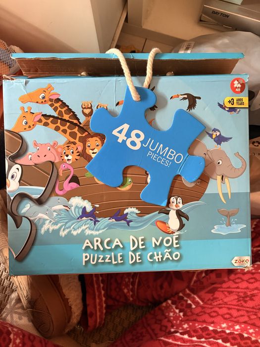 Puzzel 48 pecas- completo - arca de Noe