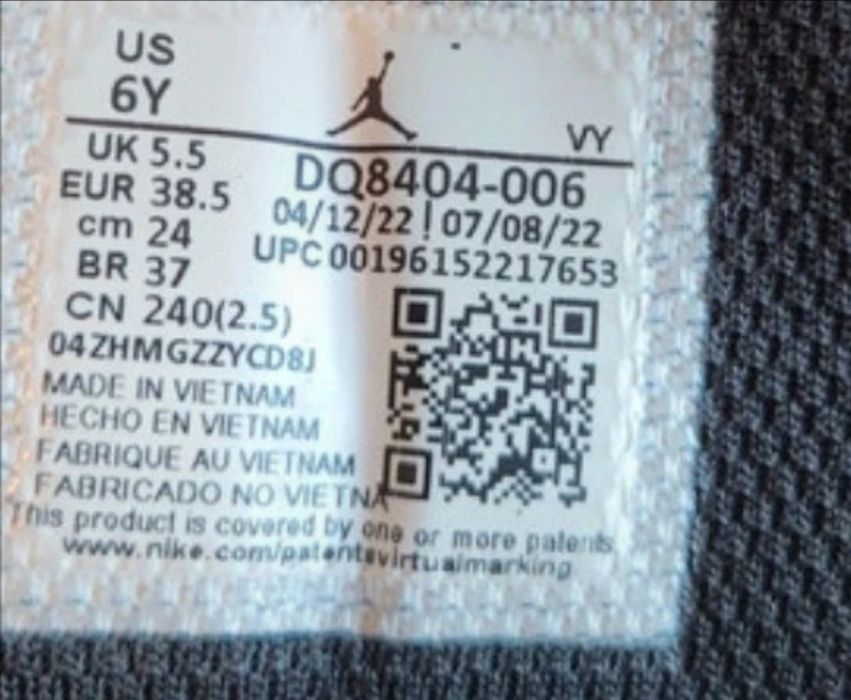 Buty koszykarskie Nike Air Jordan Max Aura 4 rozmiar 38.5 męskie