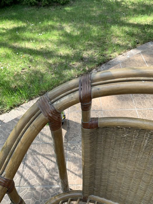 Sofa kanapa 2/3 osobowa drewniana ogrodowa nie z marketu