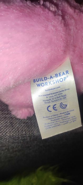 Build a bear м'яка іграшка ведмідь мишка bab рожева